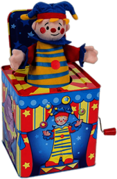 Circus Clown Jack In the Box