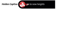 Holden Captiva Go to new heights