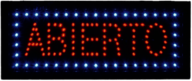 Abierto LED sign