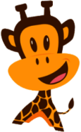 Julius Jr Character Clancy the Giraffe Smiling