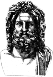 Chronos Buste Drawing