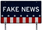 Fake News American Flag