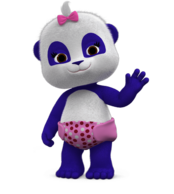 Word Party Lulu the Panda Waving