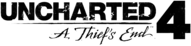 Uncharted 4 logo black