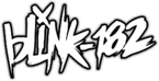 Blink 182 Logo White