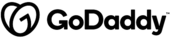 GoDaddy new logo black