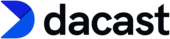 Dacast logo landscape
