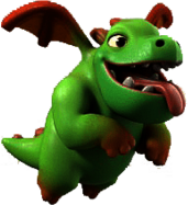 Clash of Clans Baby Dragon
