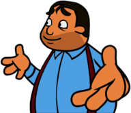 WordGirl Big Left Hand Guy