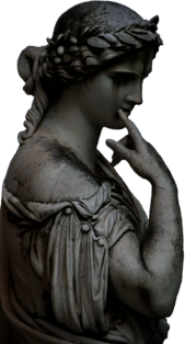 Calliope Muse Sculpture