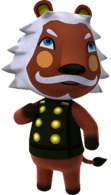 Animal Crossing Lionel the lion