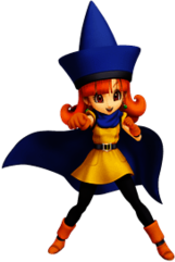 Dragon Quest (Dragon Warrior) character Alena punching