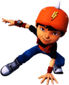 BoBoiBoy Touching the Ground