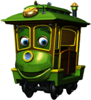 Chuggington Character Zephie the Trolley Car