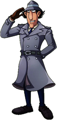 Inspector Gadget Saluting