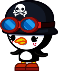 Peppy the Stunt Penguin