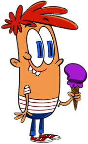 Bunsen's Friend Mikey Having Ice Cream