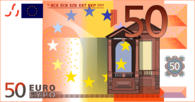 50 Euro Note Clipart
