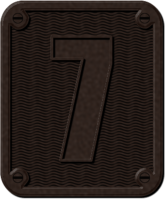 Door Sign Number 7