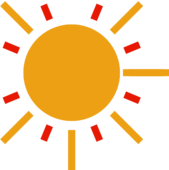 Cartoon Sun Icon