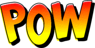 Pow Sound Effect Text