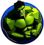 Hulk Character - App Icon  - Fan Art