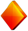 Low poly triangle app icon