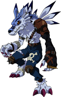 Digimon Character WereGarurumon