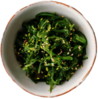 Bowl Of Seaweed With Sesame Seeds