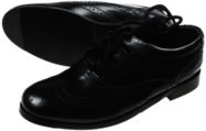 Children's Black Brogues
