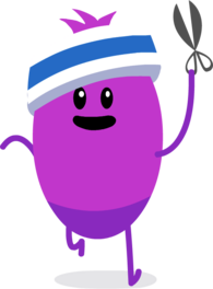 Zany Running Around With Scissors