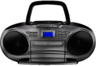 CD and Cassette Boombox