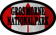 Gros Morne National Park Oval Sticker
