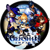 Genshin Impact circle app icon