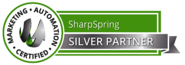 SharpSpring Silver Partner logo seal