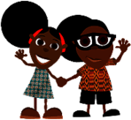 Fino and her brother Bino