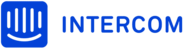 Intercom blue logo landscape