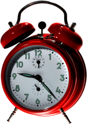 Red Alarm Clock