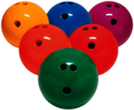 Set Of Coloured Bowling Balls