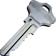 Single Modern Home Key
