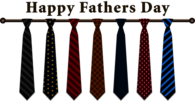 Happy Fathers Day Ties