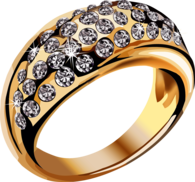 Gold Diamonds Ring Jewelry