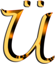 Capital Letter U With Diaeresis
