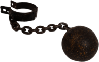 Rusty Ball and Chain