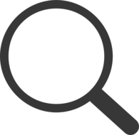 Simple Grey Search Icon