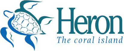 Heron The coral island