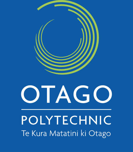Otago Polytechnic - Vertical Blue