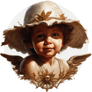 Cherub with a Sun Hat