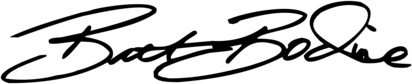 Brett Bodine Signature 82852