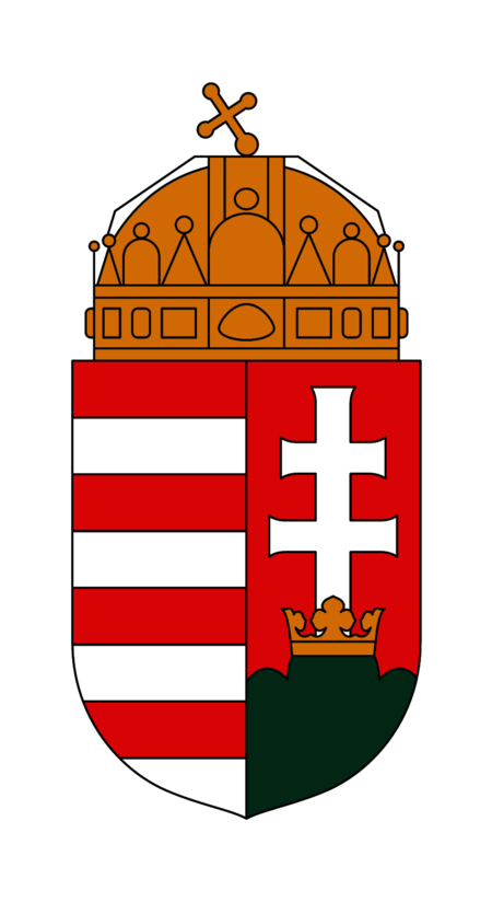 Magyar Címer (Hungarian Crest) 5 color